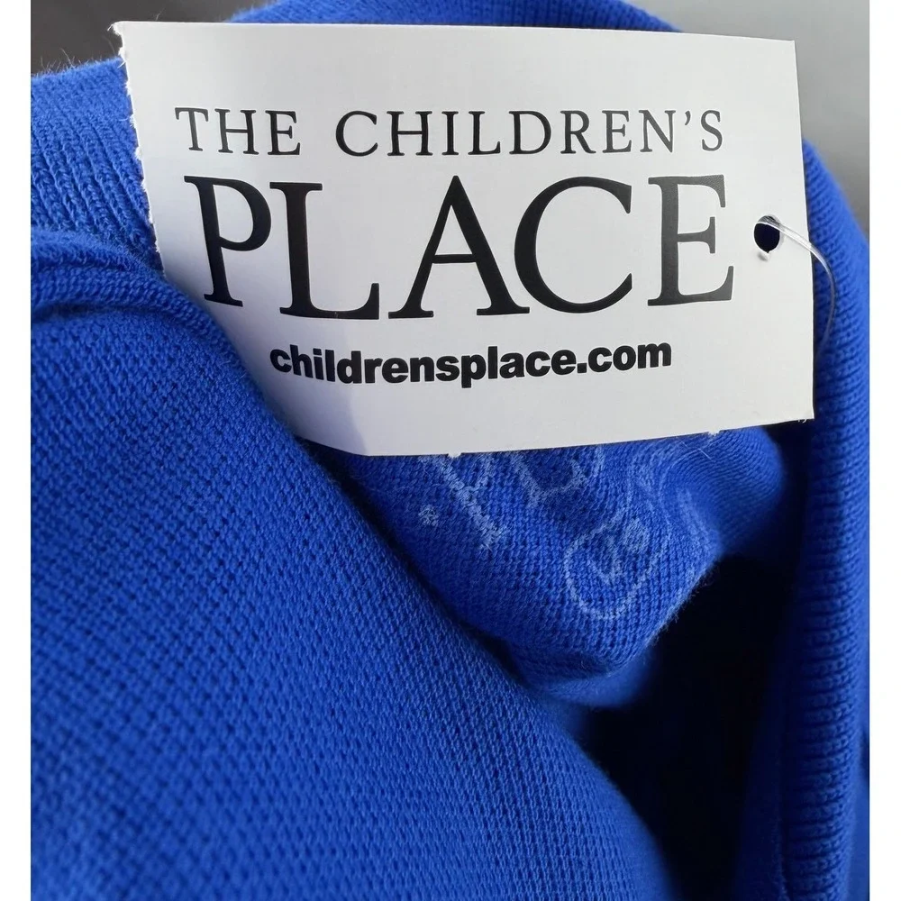 The Children's Place‎ Polo Shirt Royal Blue Short Sleeve Boys Large 10/12 Preppy